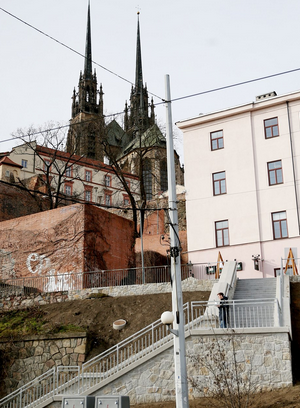 V Brně otevřeli schody za miliony korun