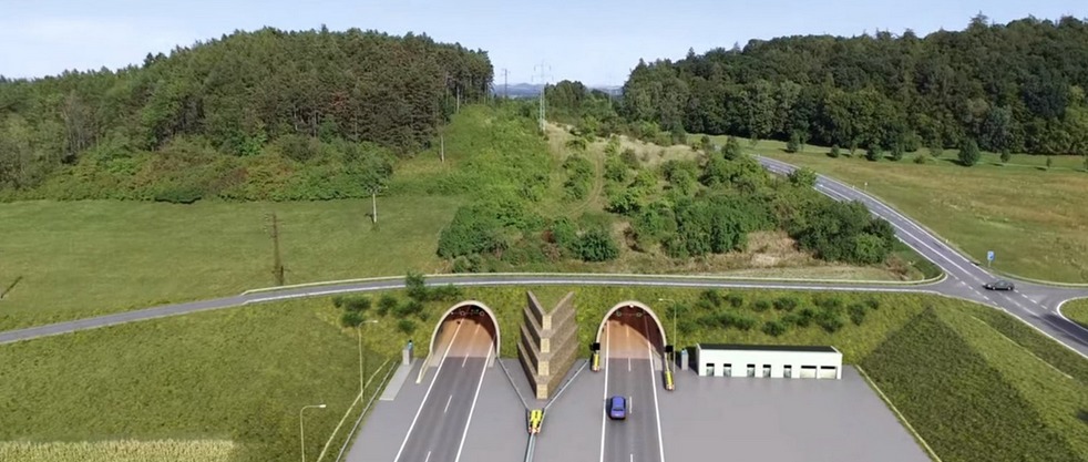 Plánovaný úsek D35 s tunelem Homole u Vraclavi získal územní rozhodnutí