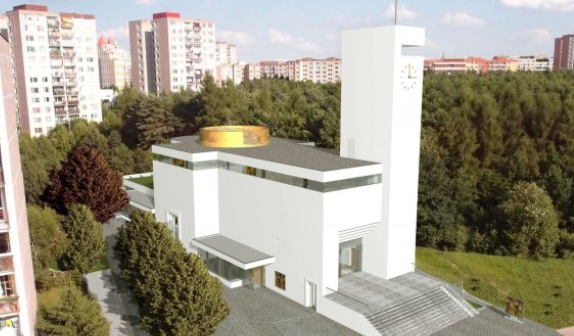 Kostel 21. století s komunitním centrem: Pražský Barrandov se dočkal vymodlené stavby