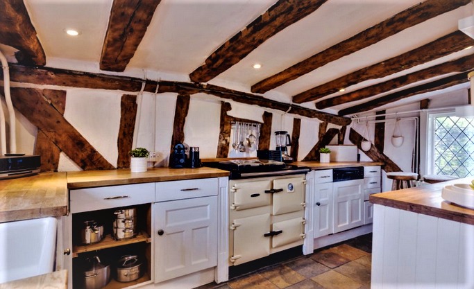 Bydlení ve stylu staré Anglie evokuje to pravé teplo domova