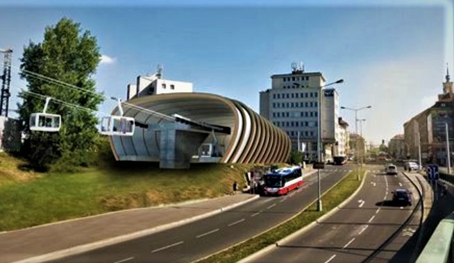 Pražští zastupitelé schválili stavbu lanovky z Podbaby do Bohnic. V provozu by mohla být v roce 2025