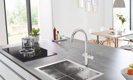 Kuchyňské systémy GROHE Blue vám ukážou, že ta nejlepší voda je u vás doma