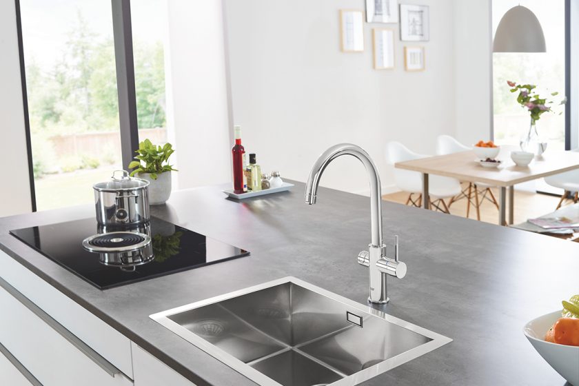 Kuchyňské systémy GROHE Blue vám ukážou, že ta nejlepší voda je u vás doma