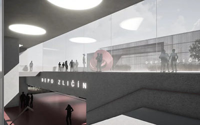 Stanice metra Depo Zličín zná svoji podobu, na její střeše budou výstavy