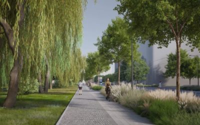 Městský bulvár v Ostravě bude plný zeleně. Propojí stávající i budoucí kulturní instituce